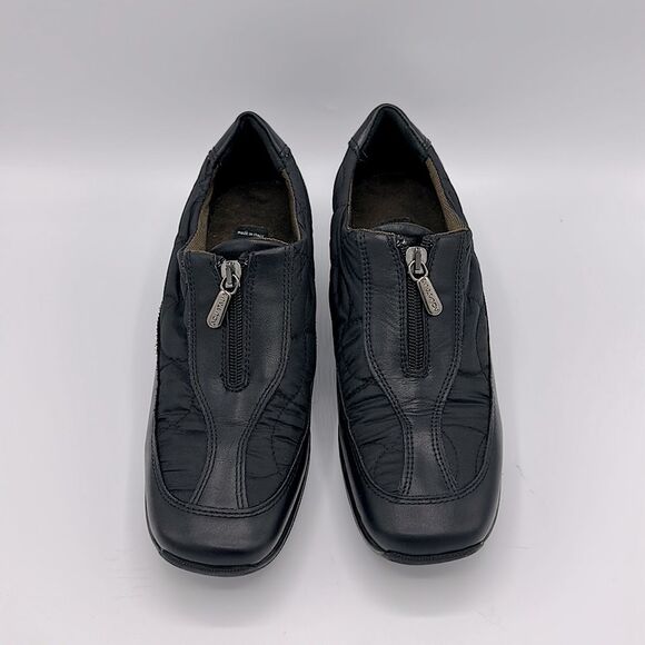 Aquatalia Shoes Size 7.5 Bootie Quilted Slip On Black - Picture 7 of 15